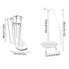Stainless Steel BBQ Skewer Set Detachable Hanger Skewer Stand Barbecue Fork Holder  Backyard