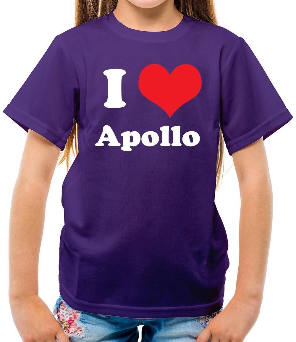 I Love Apollo - Kids T-Shirt - Gladiator TV Game Show Name 110