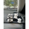 Car Air Conditioner Vent Fragrance Perfume Decoration Clip for Girls, New Car Gift, Cute Little Dog Aroma Diffuser Stone