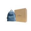 Coach Cargo 33 Logo Fabric Large Backpack Women Backpack Blue CAT43-B4IN