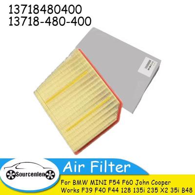 Car Air Filter 13718480400 13718-480-400 For BMW MINI F54 F60 John Cooper Works F39 F40 F44 128 135i 235 X2 35i B48 Engine