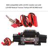 RC Car Dual Motors Metal Winch with Manual Controller for 1 8 Remote Control Cars