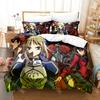 Fashion Fate stay night Anime Bedding Set Single Twin Full Queen King Size Bed Set Kids Bedroom Duvetcover Sets Bed Sheet Set