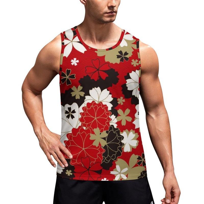 

Мужская летняя пляжная майка для серфинга, большой размер, повседневный дышащий топ без рукавов, свободная майка с принтом, мужская рубашка 6XL