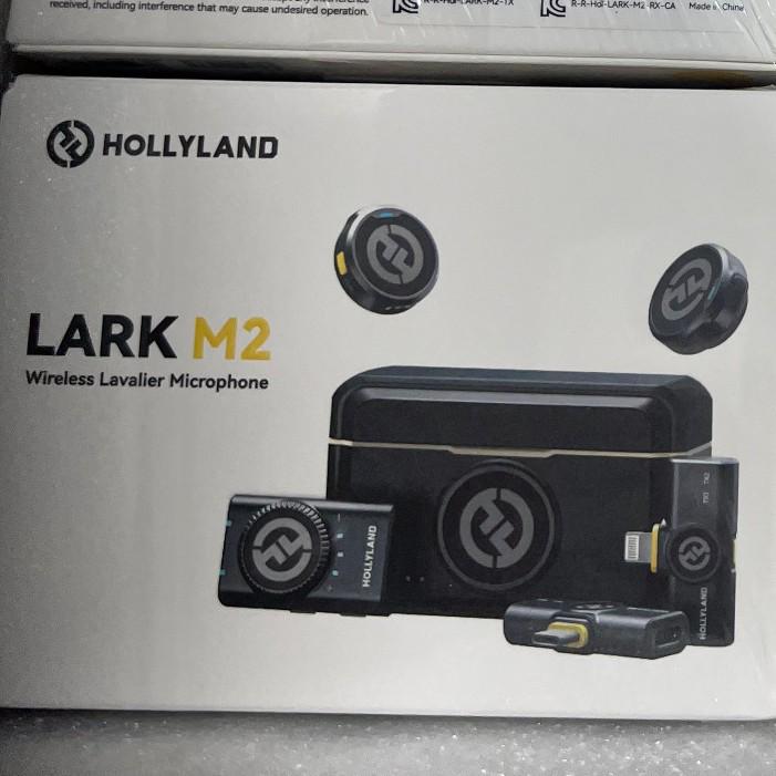 Hollyland Lark M2 Wireless Lavalier Microphone & Audio Recorder (2026 Model)