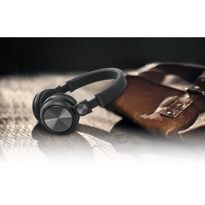 MUSE M-276 BT Casque Bluetooth - Autonomie 10h - Noir