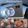 Crystal Clear Multi-Layer Phone Case for Samsung Z Fold 8 Fold8 Ultra Galaxy Z Fold 7 6 Built-in Magnetic Hinge Protective Cover