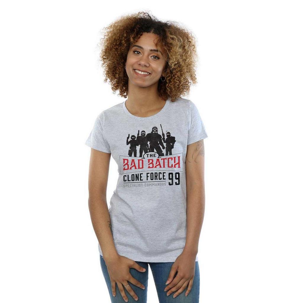 Star Wars Womens/Ladies The Bad Batch Clone Force 99 Cotton T-Shirt