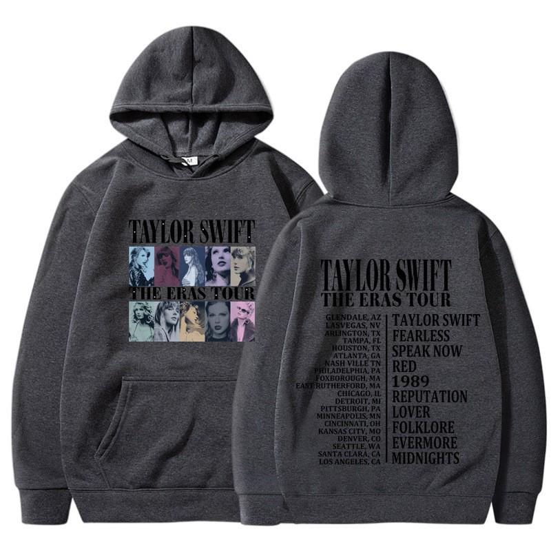 Unisex Oversized Hooded Sweatshirt Winter Casual Wear Printed Design Thick Fleece Lined Long Sleeve Loose Fit