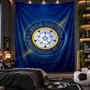 Wall Hanging Tapestry Leeds United Print Cloth for Living Room Bedroom Home Decor