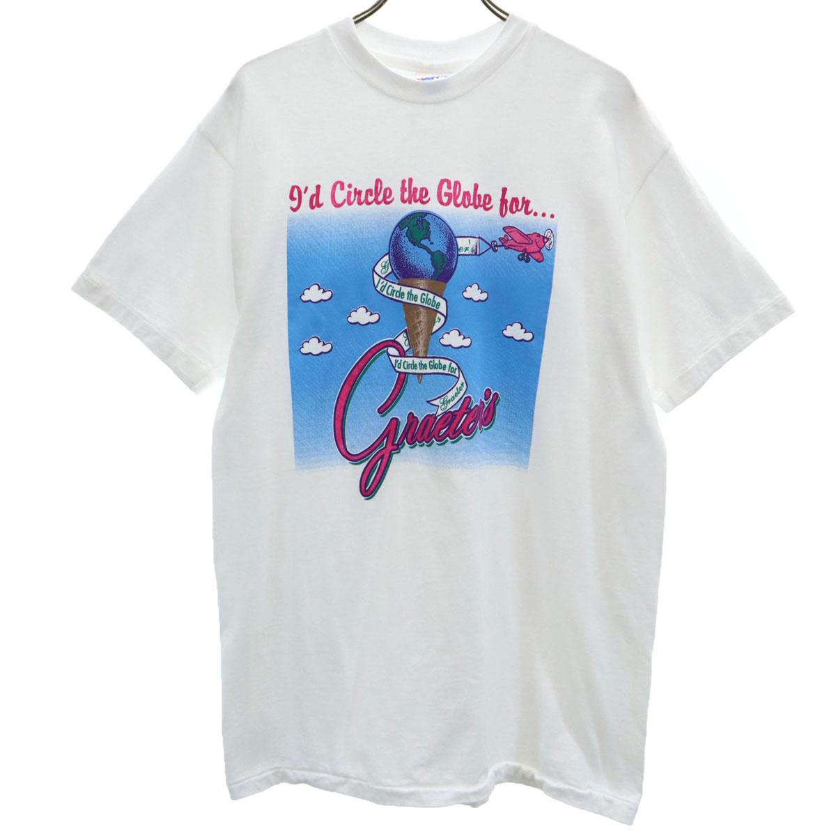 

Hanes 90s Made in USA Old 3:10pm, decision time Short sleeve T-shirt Men s Used