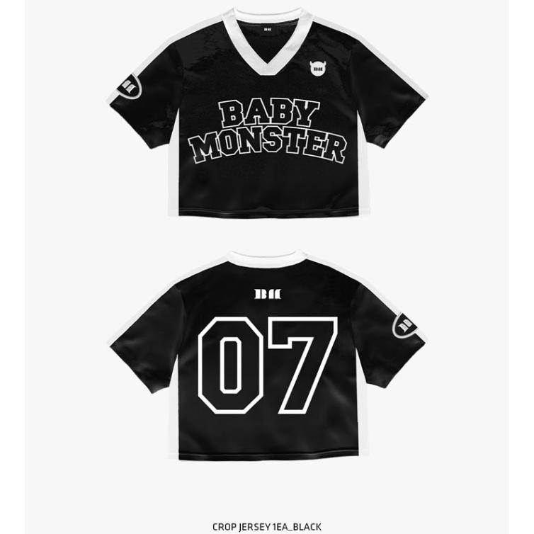 

Укороченная майка BABYMONSTER DRIP Black