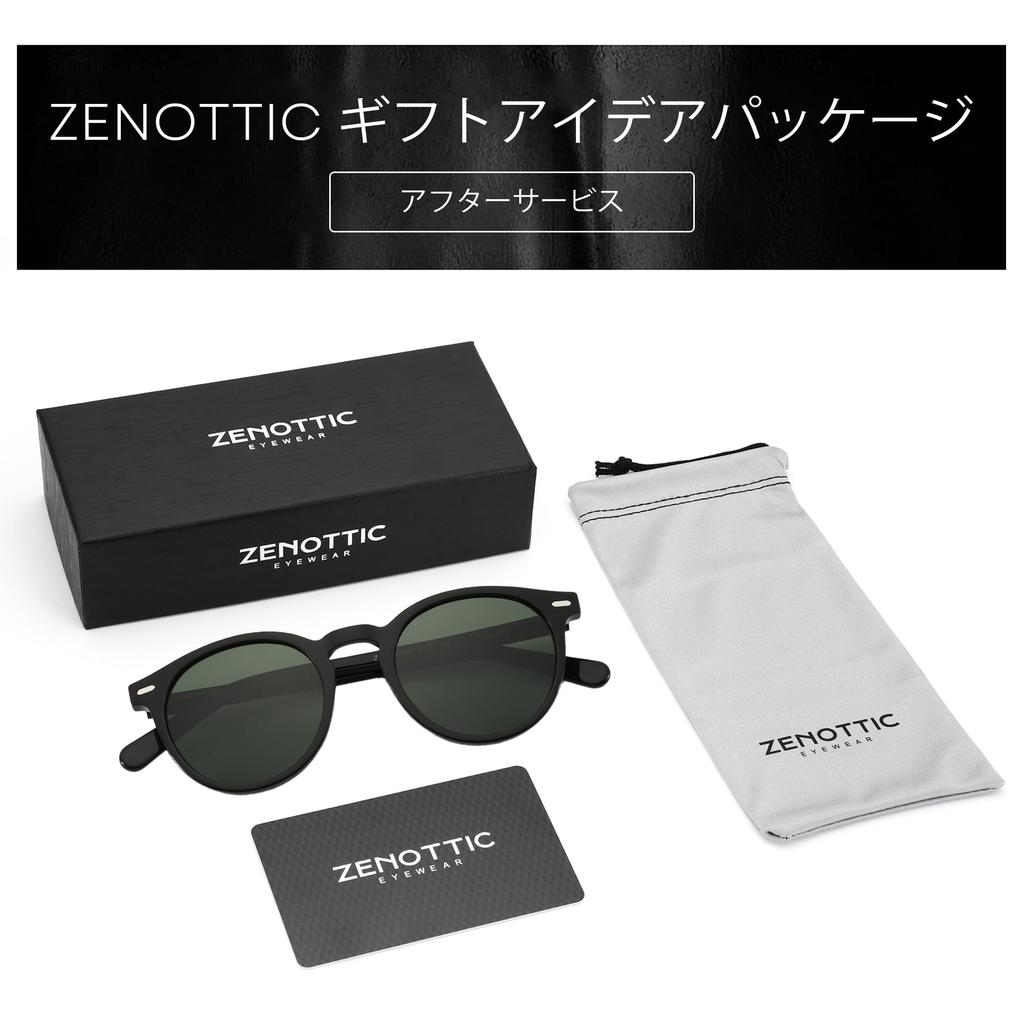 Sunglasses for Polarized Sunglasses for UV for Driving [ZENOTTIC] Men, Round, Women, Protection, Fishing, Golf,