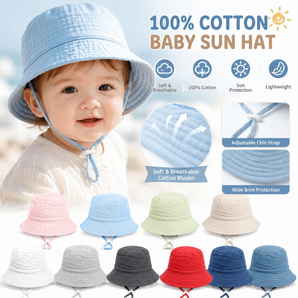 Striped Fisherman Hat Wide Brim Bucket Hat High Quality Children's Sun Hat  Outdoor Fishing