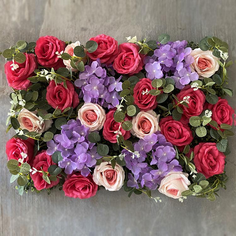 background wall Simulated flower rose embroidered ball birthday party wedding door decoration fake flower pendant wall decor