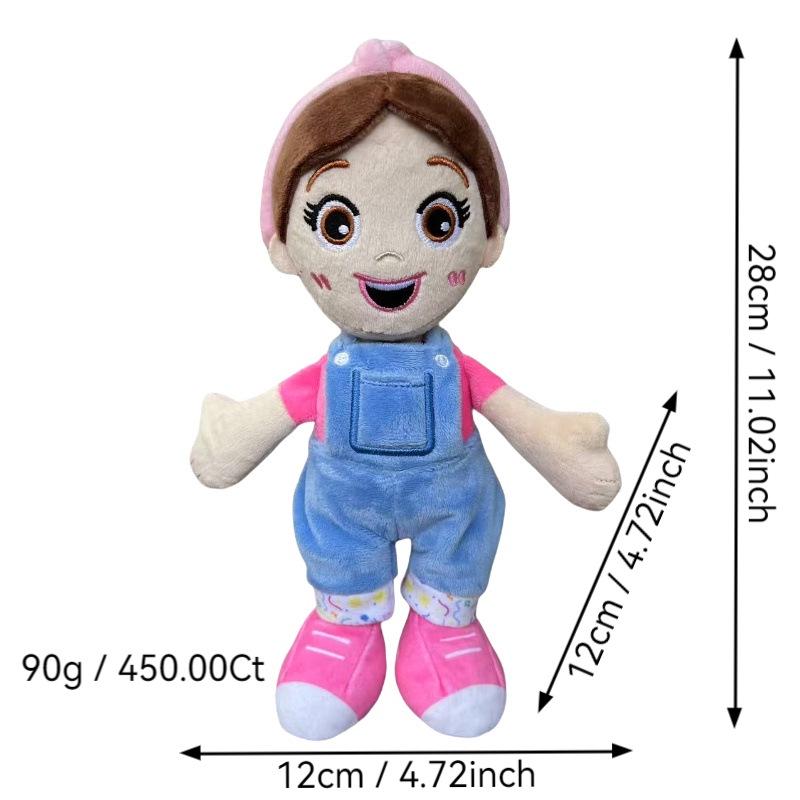 MS Rachel Plush Interactive Educational Doll - Cute Girl Toy