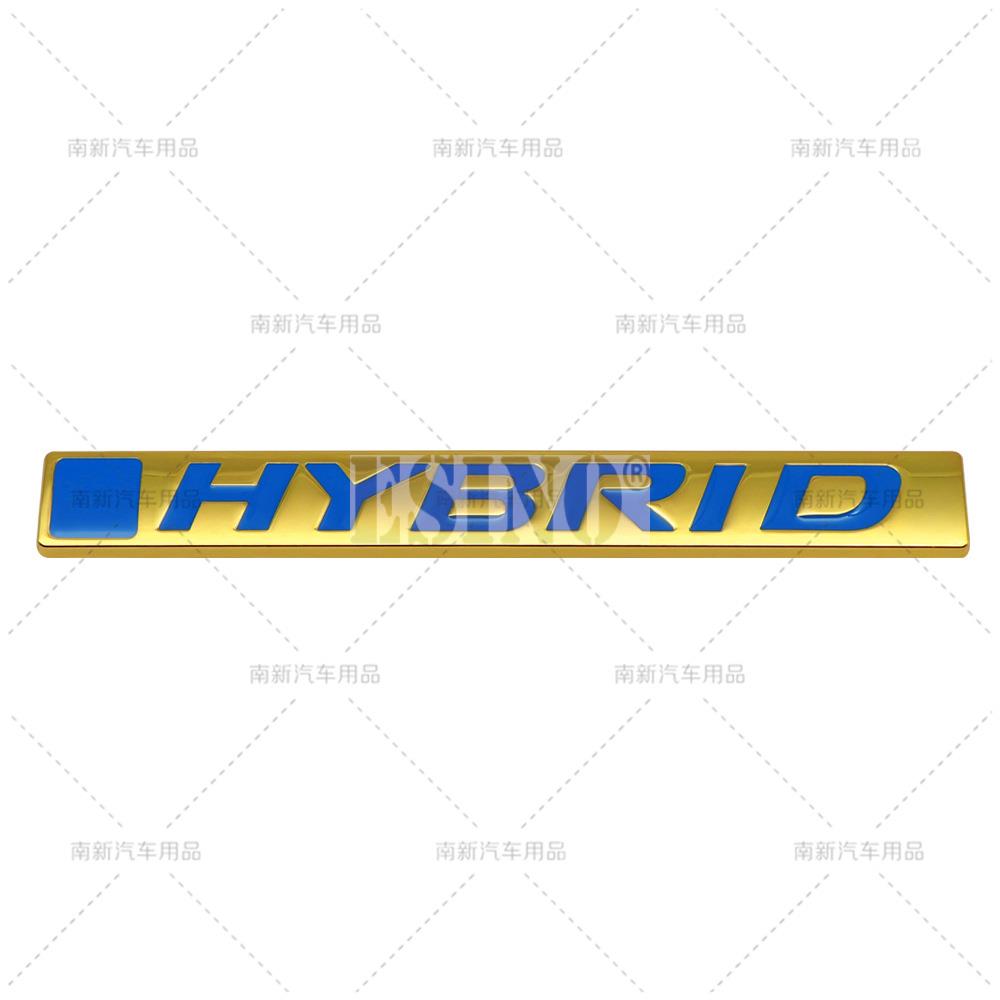 MPC4 Car Styling Hybrid 3D Grill Rear Trunk Metal Chrome Zinc Alloy Emblem Badge for Honda Civic Accord XR-V CR-V HR-V UR-V Odyssey