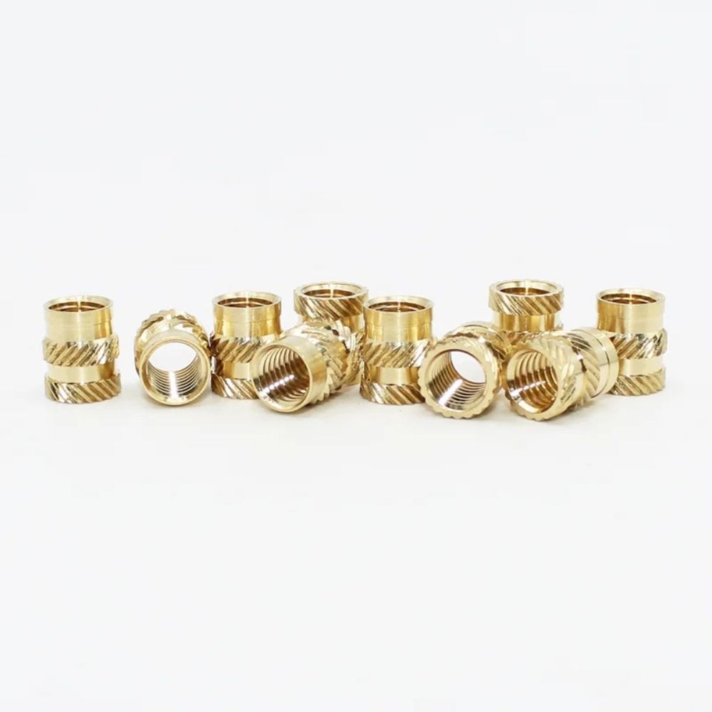 220Pcs M2 M2.5 M3 M4 M5 M6 Heat Set Insert Nuts Knurled Surface Threaded Inserts  Resin Models