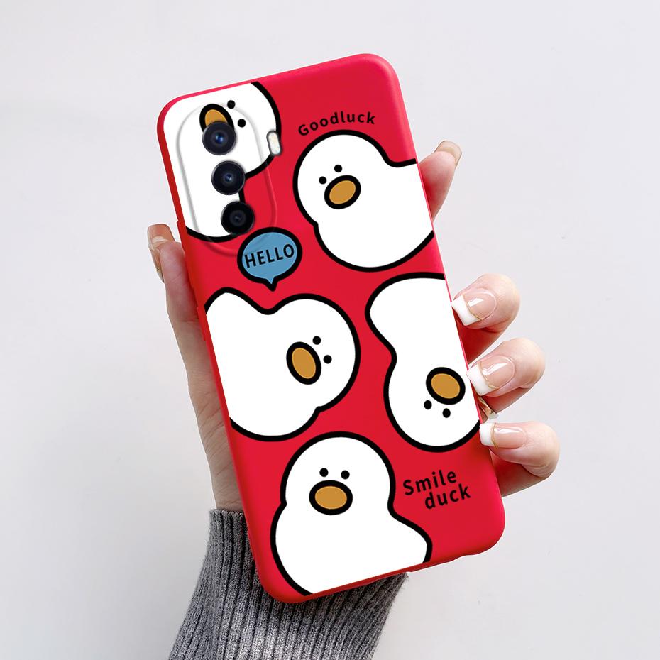 Silikon-Rückseite mit niedlichem Panda-Hasenmotiv für Huawei NOVA Y70 (6,75 Zoll).