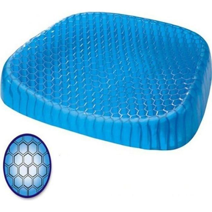 

Coussin Assise - Orthopédique - Gel - Confortable - Ergonomique - Bleu-keeper