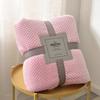 Thick Flannel Blanket Plaid Fleece Throw All Season Pet Bed Cover Air Conditioner Soft Coral Home