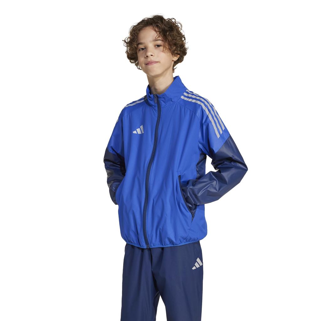 Adidas Soccer Wind Jacket Team Royal Navy Blue Kids' KSB74, Blue/Team (JP1256)