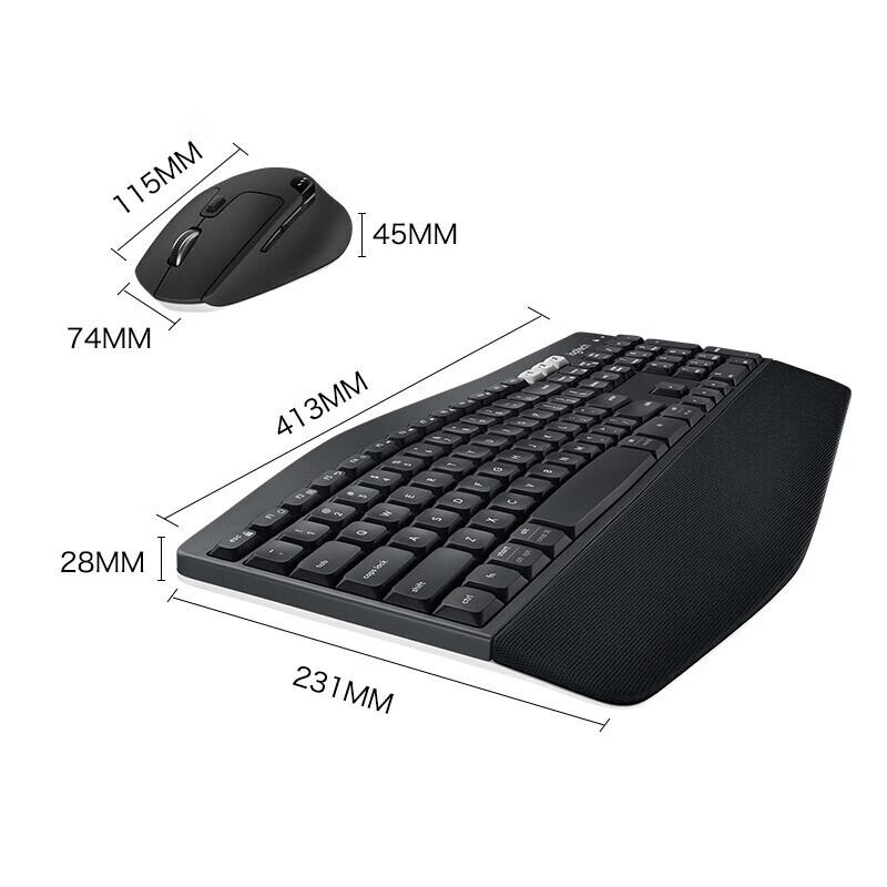 Logitech G MK850 Wireless Bluetooth Keyboard and Mouse Combo