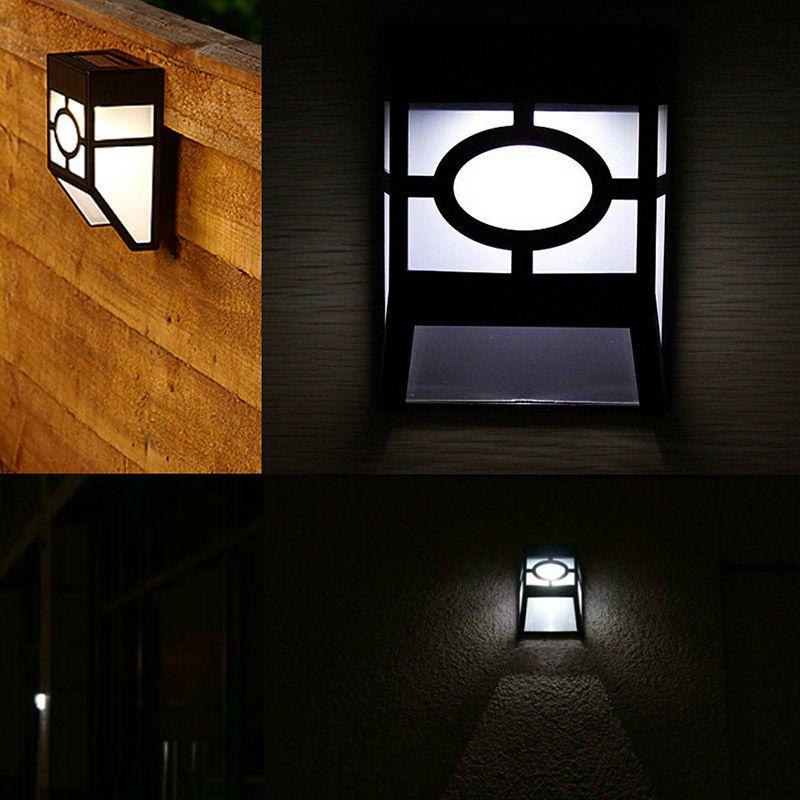 Premium Solar Wall Mount Led Light For Stylish Outdoor Garden And Fence Lighting
