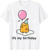 Gudetama It's My Birthday Tee Shirt T-Shirt