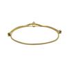 Bracelet - LUXENTER - Liwani - Hypoallergenic Steel - 18-karat Yellow Gold - Diameter 55 Mm