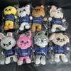 Official 10cm Plush Keychain Straykids Merchandise Cute Animal Dolls with Cloak Design Mini Pendant for Fans Collecti