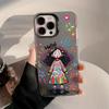 Painted Phone Case for iPhone 11 14 15 16 iPhone 17 11 12 13 for 17 14 15 16 Pro14 15 16 Pro Max for Samsung S25 Ultra S24 S25 A36 A56 A16 Hard Cover