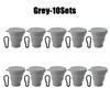 180 ml Klappbecher, Mini-Einziehbecher, Silikon, tragbare Teetasse, Outdoor-Reise-Kaffee-Teleskop-Trinkbecher mit Deckel