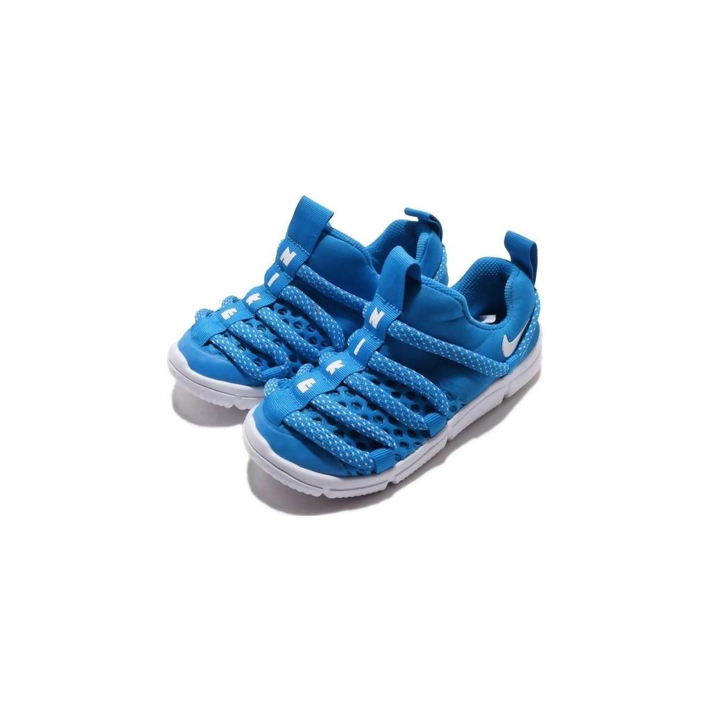 Nike Novice BR Fabric Comfortable Slip Resistant Cushioning Abrasion Resistant Low top Toddler Shoes Blue BQ6721-400