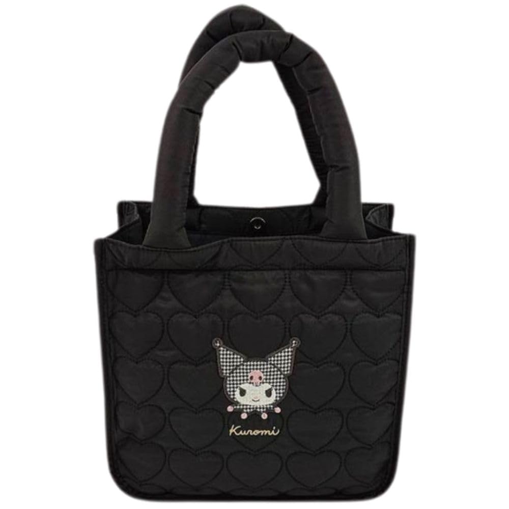Marimo Craft Sanrio Monotone Series Kuromi Tote Bag W250 X H250 X D120mm SRTZ-248