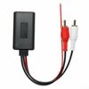 Parti dell'interfaccia 2RCA dell'adattatore AUX-in del modulo ricevitore Bluetooth universale per auto 12V