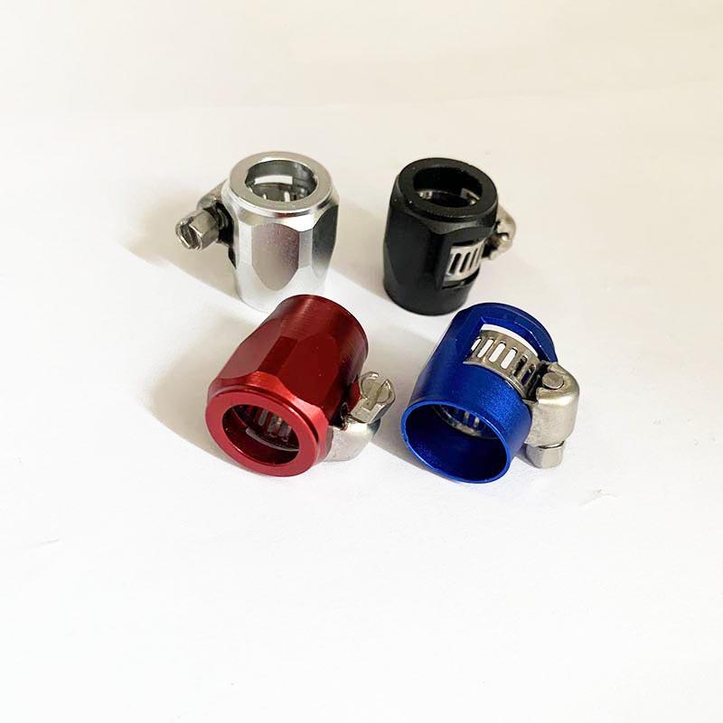 Car Hose Clamps for Radiator Modified Fuel Pipe Clip AN4 AN6 AN8 AN10 AN12 Tube Buckle Oil Cooler Adapter Hose Fittings