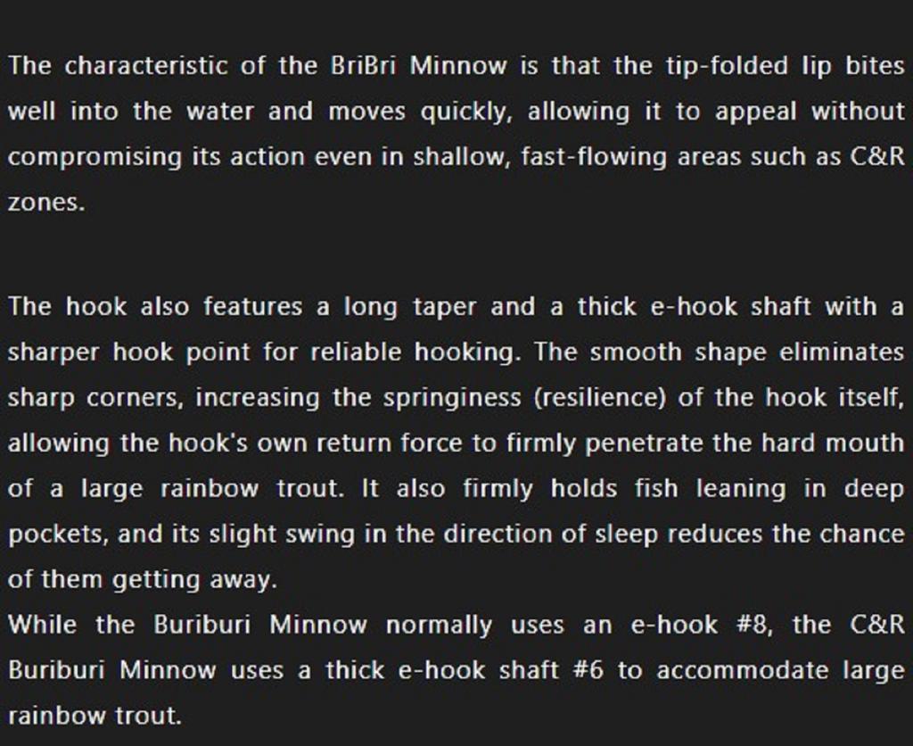 Jackall Timon Buri Buri Minnow C&R 40 mm Floating Lure HL Gold Trout (8376)