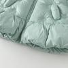 DaveBella Girls' Hooded White Duck Down Puffer Jacket