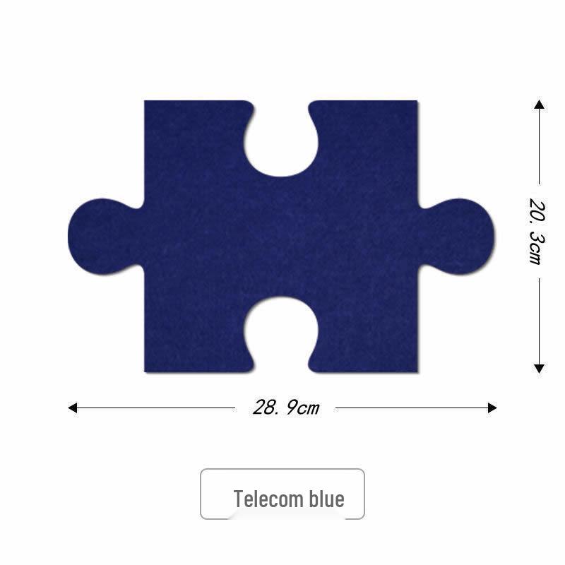 3D Felt Puzzle Wall Decor & Message Board