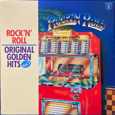 LP Record VARIOUS  Rockn Roll Original Golden Hits Vo YP7076RO ROULETTE 1984 Japan Obi Rock Used
