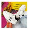 Men's 2025 Niche Summer Breathable Anti-Odor White Thick-Soled Height-Increasing Casual Sneakers