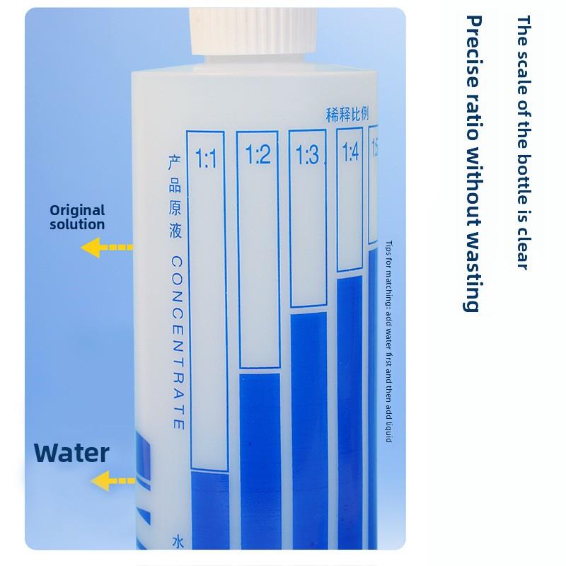 500ml Graduated Shampoo Dilution Bottle for Body Wash