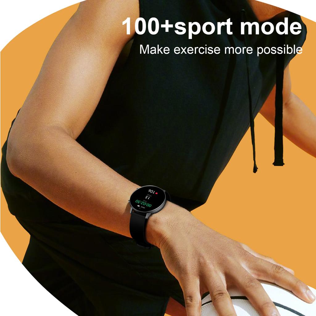 1.39 Inch Smart Watch Men Women Heart Rate Blood Pressure Monitor Make Answer Call Fitness Tracker Multi Sport Modes Smartwatch