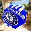 Football Club F.C Print Automatic Open Close Umbrella, Portable Foldable Umbrella, for Outdoor Commute Camping Trip, Ideal Birthday Gift