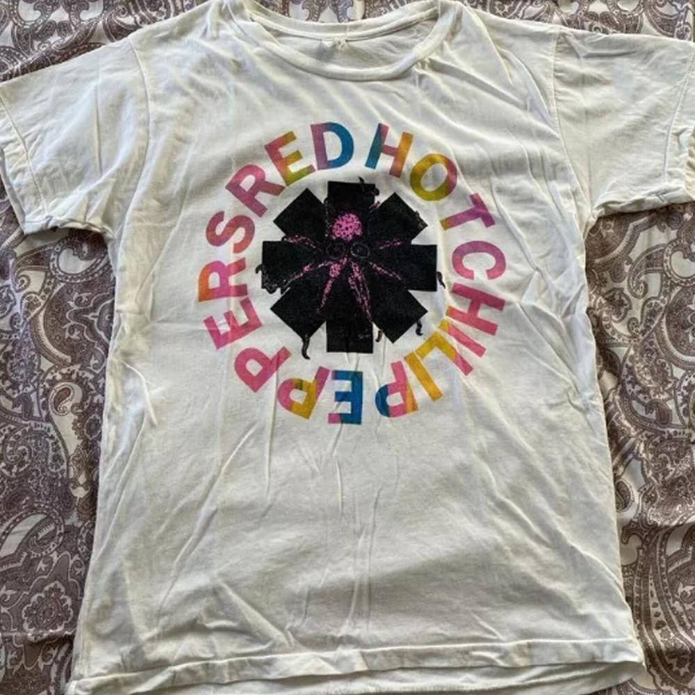 Rare Red Hot Chili Peppers Men Black All Size 10D916 Unisex T-Shirt