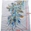 1Pc Peacock Embroidery Lace Patches Sewing Applique DIY Wedding Dress Decoration