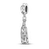 925 Silver Nossa Senhora Aparecida Dangle Cross Charms Pendants Fit Qikaola Bracelets DIY Jewelry For Women