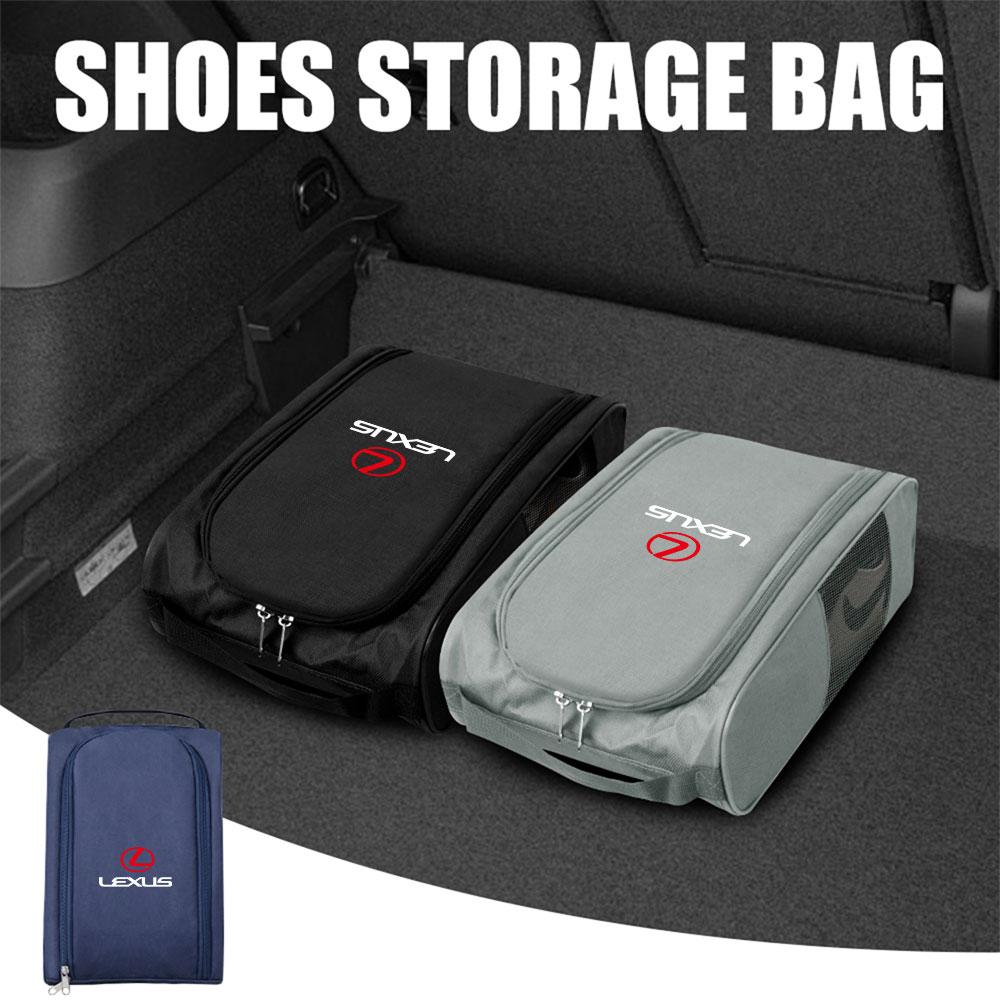 Car Golf Shoe Bag Interior Portable Shoes Storage Sack Accessories For Lexus LS LC IS350 ES300h ES300 IS250 IS220d NX350h CT200hCE7