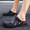 2024 Neue Herren Sandalen Dicke Sohle Hohl Außen Tragen Strand Paar Leichte Freizeit Schuhe EVA Innensohle Anderes Material